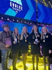 Lipan FFA Horse Judging Team